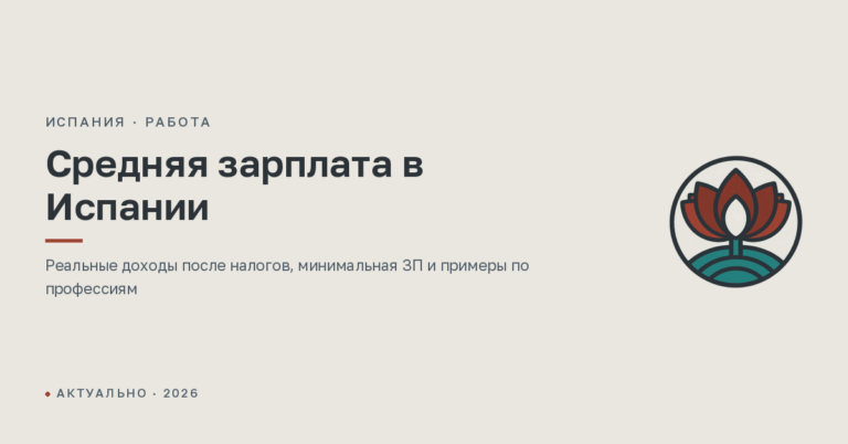Средняя зарплата в Испании: реальные доходы после налогов, минимальная ЗП и примеры по профессиям