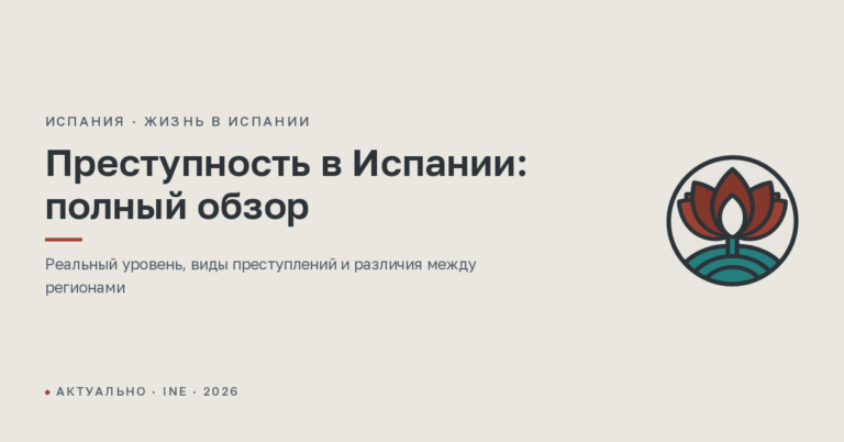 Преступность в Испании: полный обзор