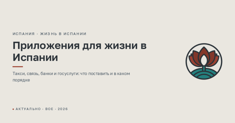 Приложения для жизни в Испании: такси, связь, банки и госуслуги