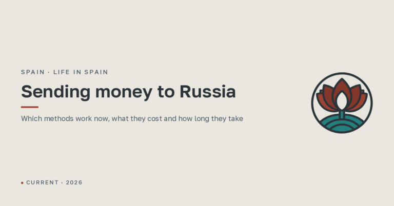 How to send money from Spain to Russia