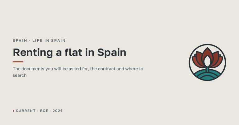 How to rent a flat in Spain