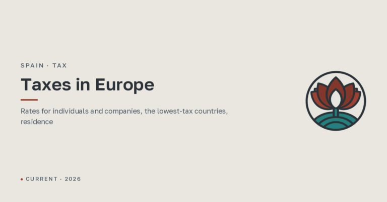 Taxes in Europe