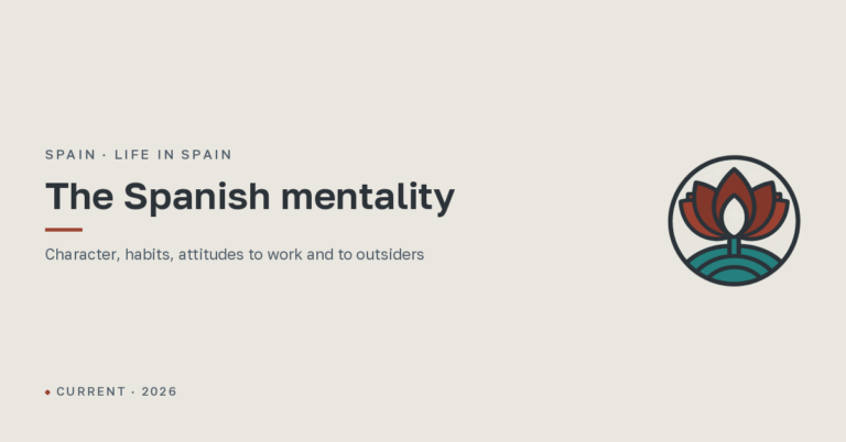 The Spanish mentality