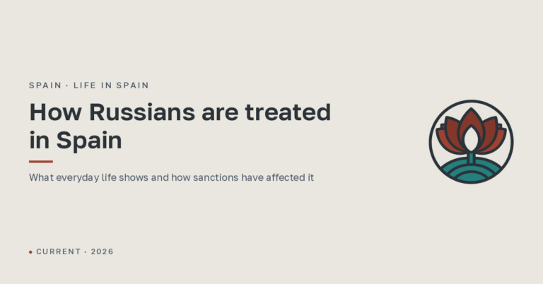 How Russians are treated in Spain today