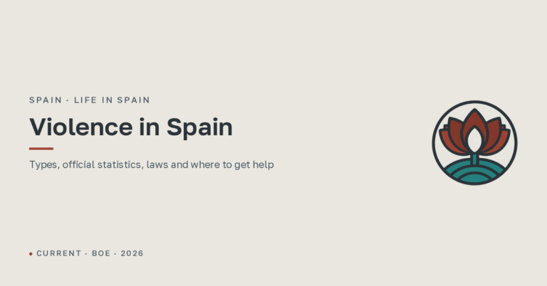 Violence in Spain: statistics, laws, help for victims and trends