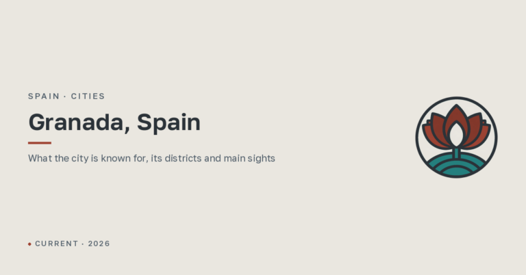 Granada, Spain: a guide to the city