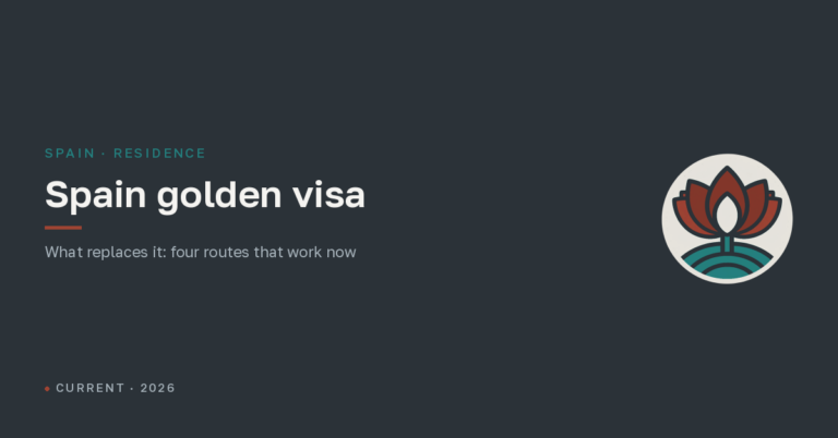 How to get a Spanish golden visa: conditions, requirements and cost