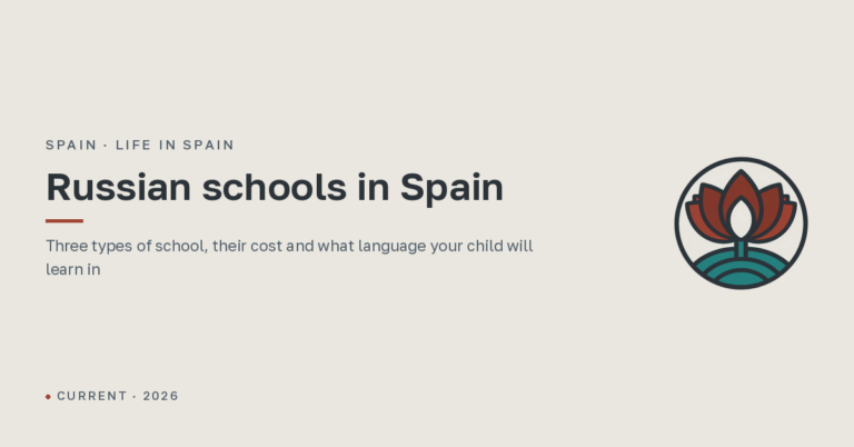 Russian schools in Spain and schooling for children who move