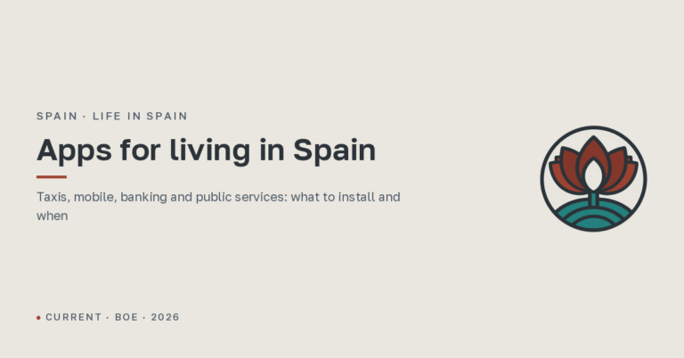 Apps for living in Spain: taxis, mobile, banking and public services