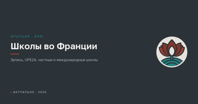 Школы во Франции для детей иностранцев: запись, частные и международные
