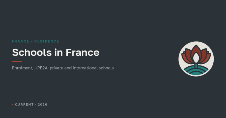 Schools in France for foreign children: enrolment, private and international